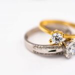 Demande en mariage avec une bague diamant