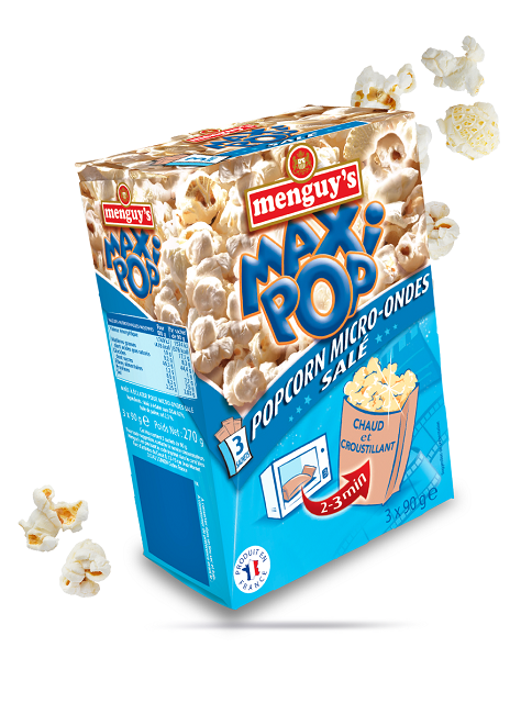 pop corn salé