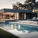 piscine coque avec plage