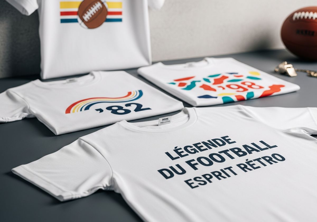 t-shirts retro affichez votre passion pour le foot avec sobriete