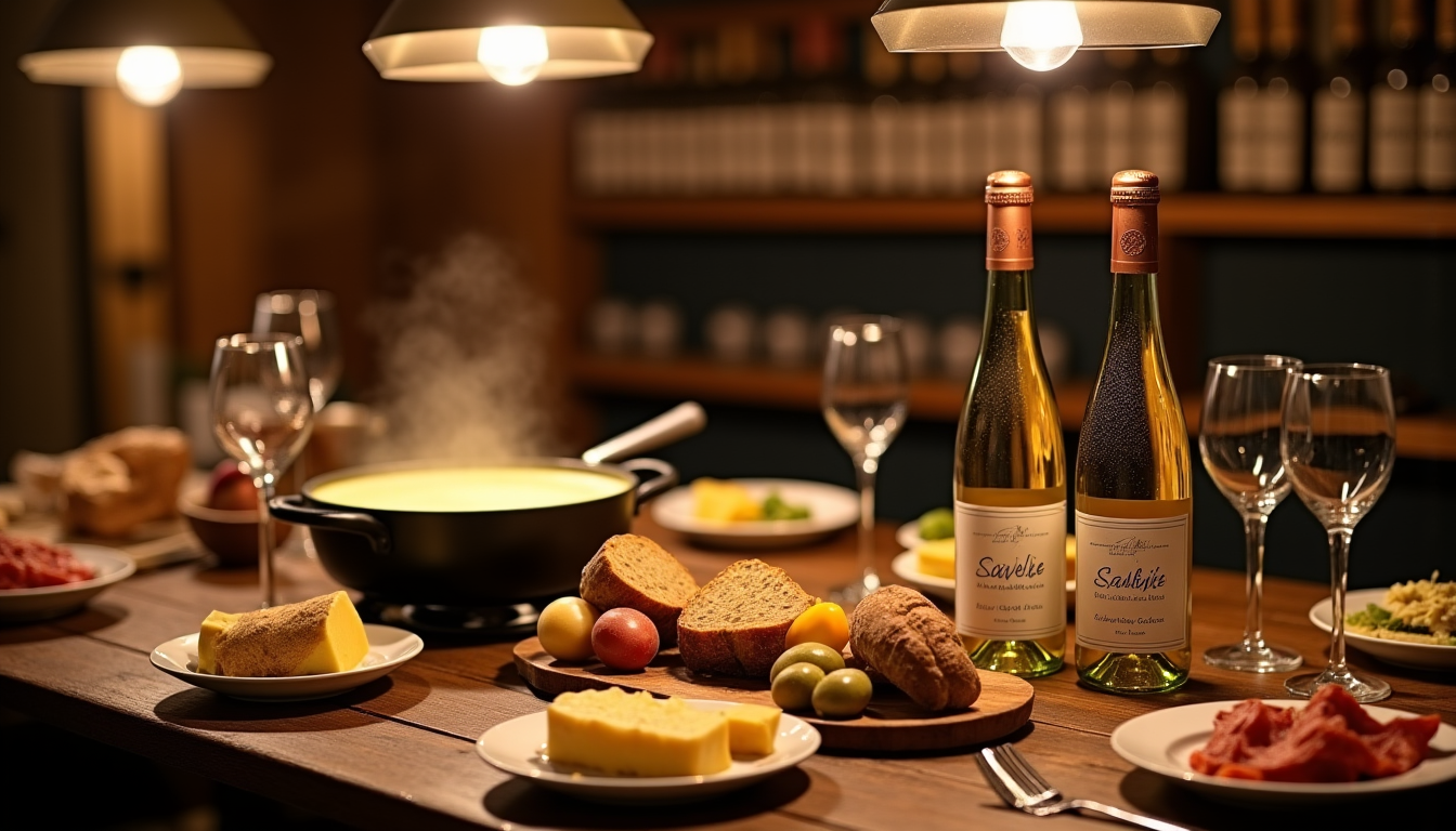 Quel vin de Savoie blanc choisir pour une raclette ou une fondue réussie ?